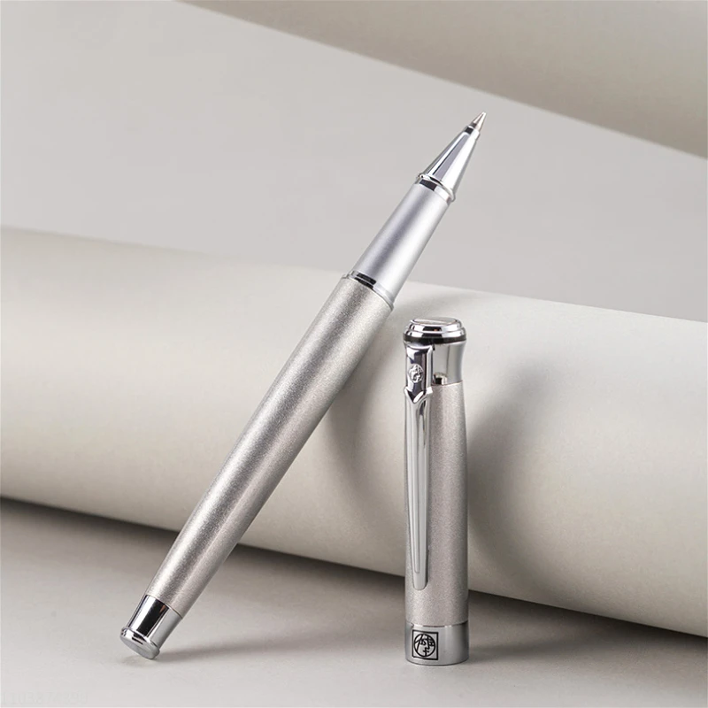 

New Picasso(pimio) 903 Luxury Rollerball Pen 0.5mm Nib Silver Men's and Women's Business Office Students Supplies Signature Pen