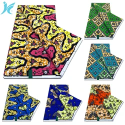 Wholesale Prices African Real Wax Prints Fabric Ankara Wax 100% Cotton Fabric Guaranteed Veritable Original Sewing Material