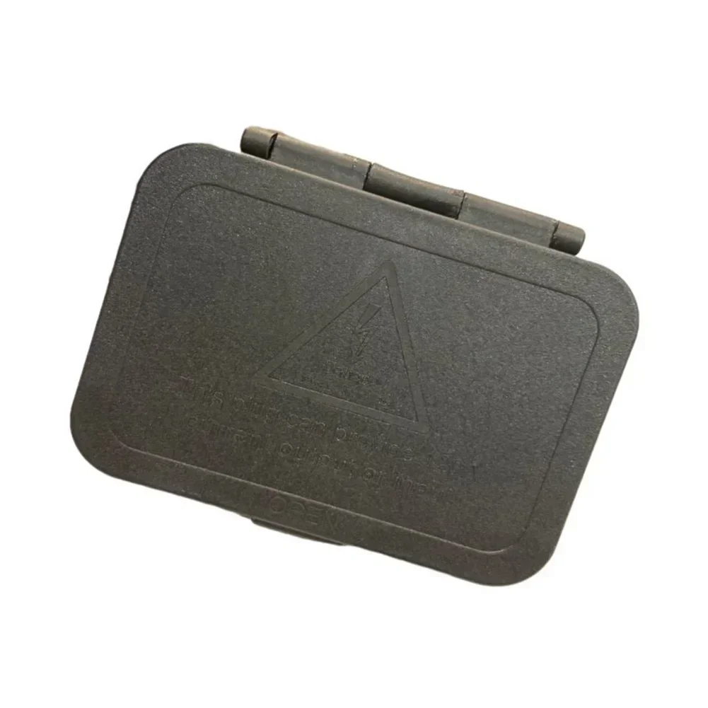 120A PER Anderson Spina Staffa per montaggio a incasso Staffa per pannello in plastica con coperchio per roulotte 2 punti Parti di navi per automobili