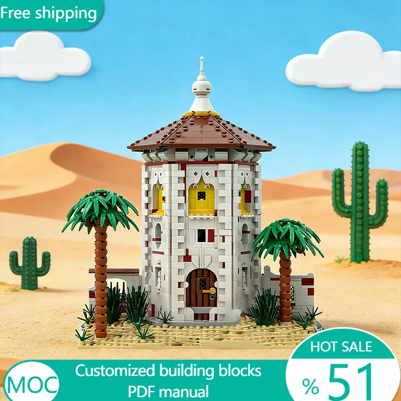 

3096 PCS Medieval LaTorreDorada MOC Customize Modular Building Block Educational Brick Design Creative DIY Toy Christmas Gift