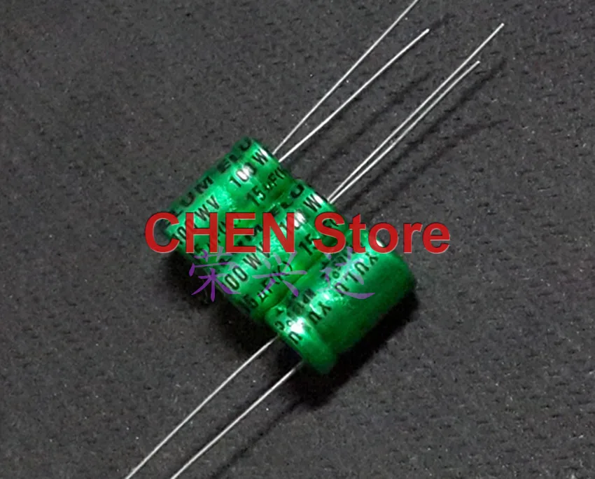 20PCS NEW ELUM NP 25V 50V 100V 250V 1UF 4UF 15UF 100UF 25V100UF NP Promise High-Pitched Speaker Electrolytic Capacitor 100UF25V