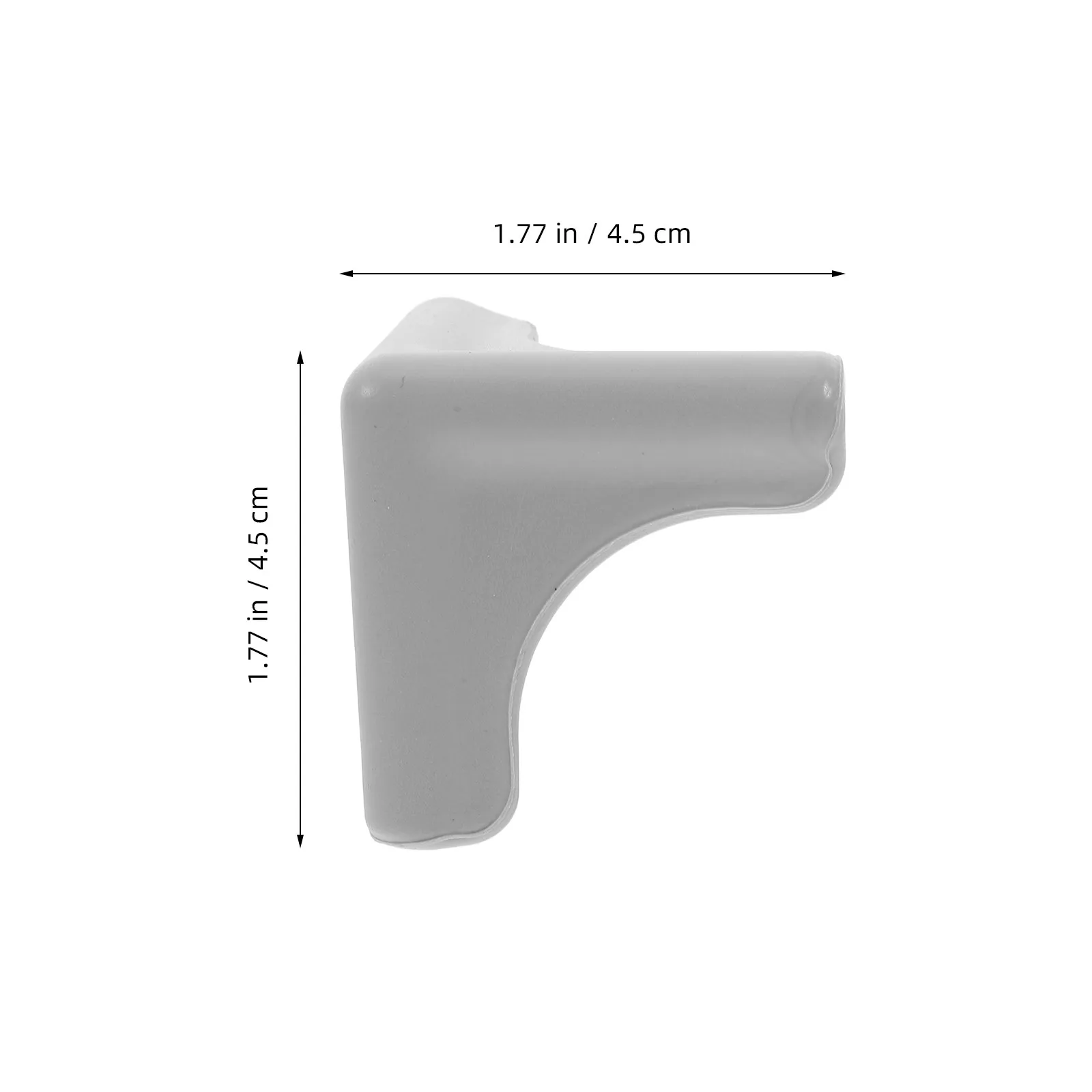 4Pcs Non-Fading Silicone Corner Protectors for Range Hood Furniture Tables Anti-Collision Safety Corner Guards Kitchen Home Use
