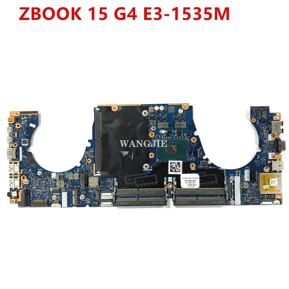 

921047-601 921049-601 921050-601 15 G4 Notebook Mainboard For HP ZBOOK 15 G4 Laptop Motherboard With E3-1535M V6 CPU LA-E161P