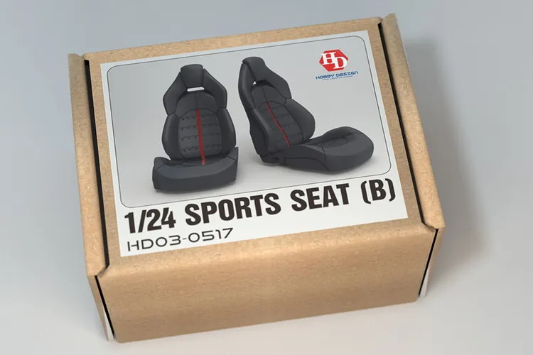 

HobbyDesign 1:24 Sports Seat Model B HD03-0517 Modifying and Assembling Model Accessories