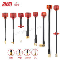 Rush Cherry FPV 5.8G Antenna LHCP RHCP SMA MMCX UFL long range Racing Antenna Connector Adapter For RC FPV Racing Drone