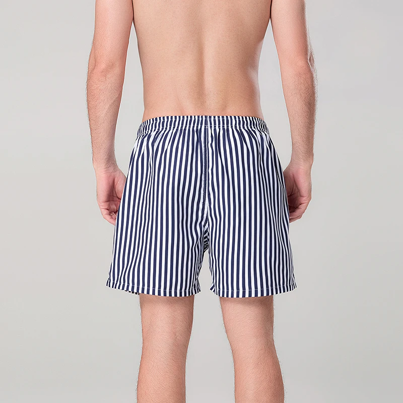 

Men s Lightweight Quick Dry Swim Trunks with Mesh Lining and Adjustable Drawstring Beach Shorts for Swimming and Surfing Navy