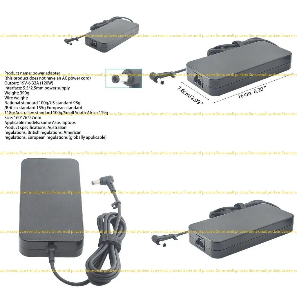 

R1WD 120W 19V Адаптер Адаптер Адаптер Часть № PA-1121-28 для N750 N500 G50 N53S N55 FX50 FX50J FX50JX FZ53V