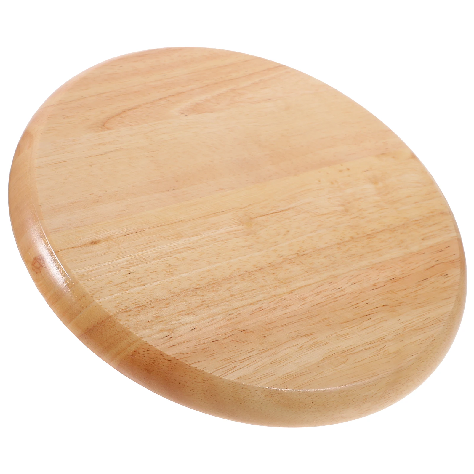 Wooden Rubberwood Round Stool Seat Replacement Smooth Sanded Chair Seating Part Home Bar Stool Accessory