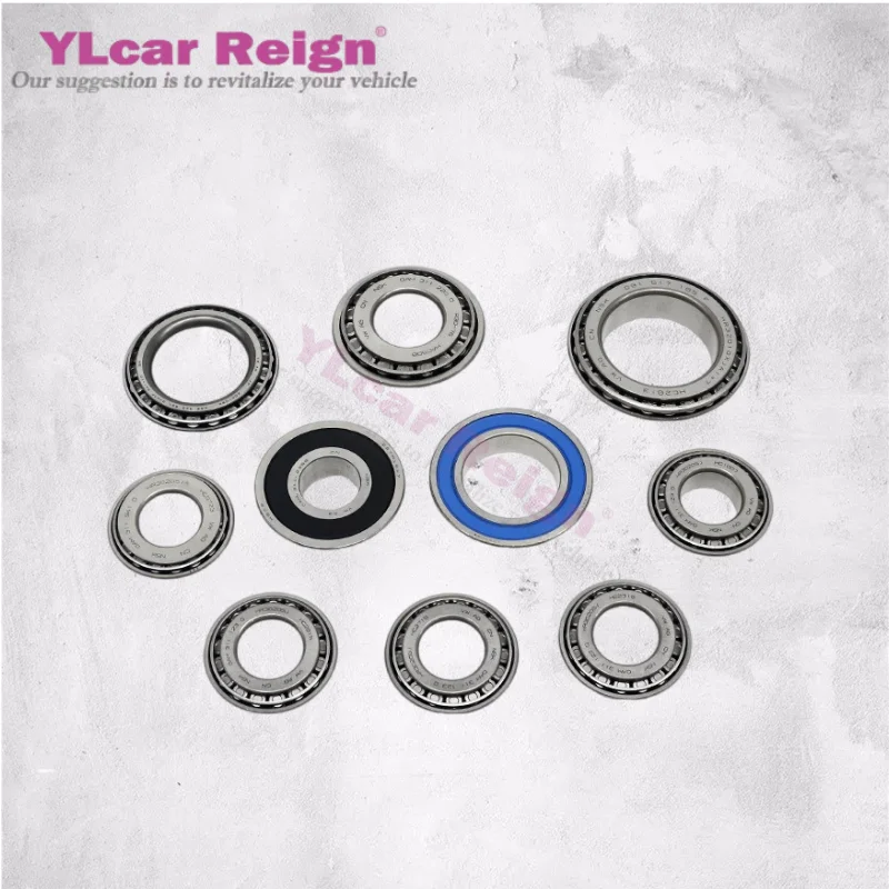 10Pcs 0AM DQ200 OAM 7Speed DSG Automatic Transmission Gearbox Dual Clutch NSK NTN Bearing kit for VW Golf Skoda Car Accessories