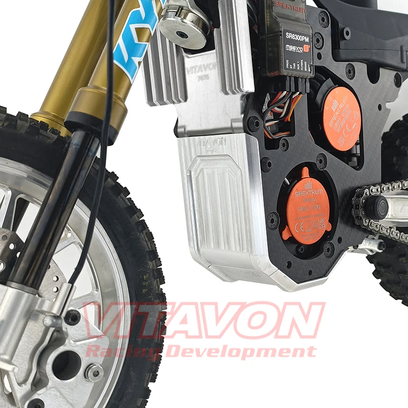 Vitavon Cnc Alu 7075 Voorste Skid Plaat Voor Losi 1/4 Promoto Mx Motorfiets Los264001