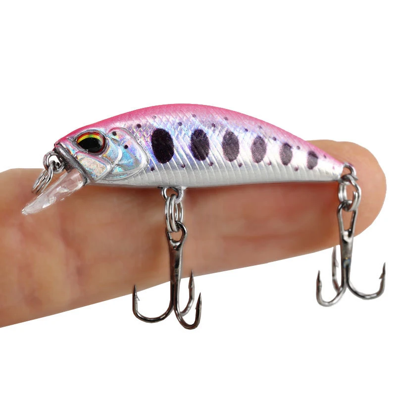 38mm 3.2G Mini Sinking Minnow Fishing Lures Jerkbaits Peche Artificial Bait Wobbler Lure For Trout Bass Carp Fishing