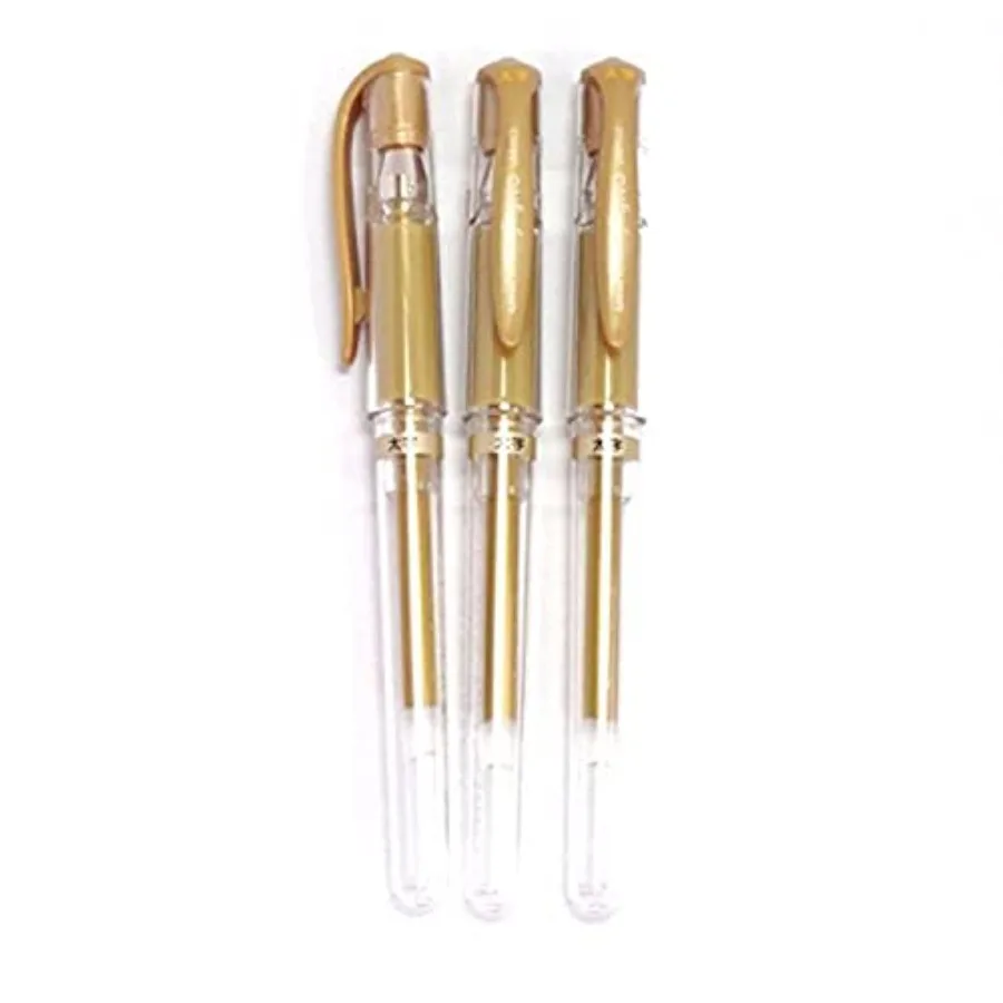 

Signo Broad Point Gel Impact Pen - 1.0mm- Gold Ink/Total 6Pens Set