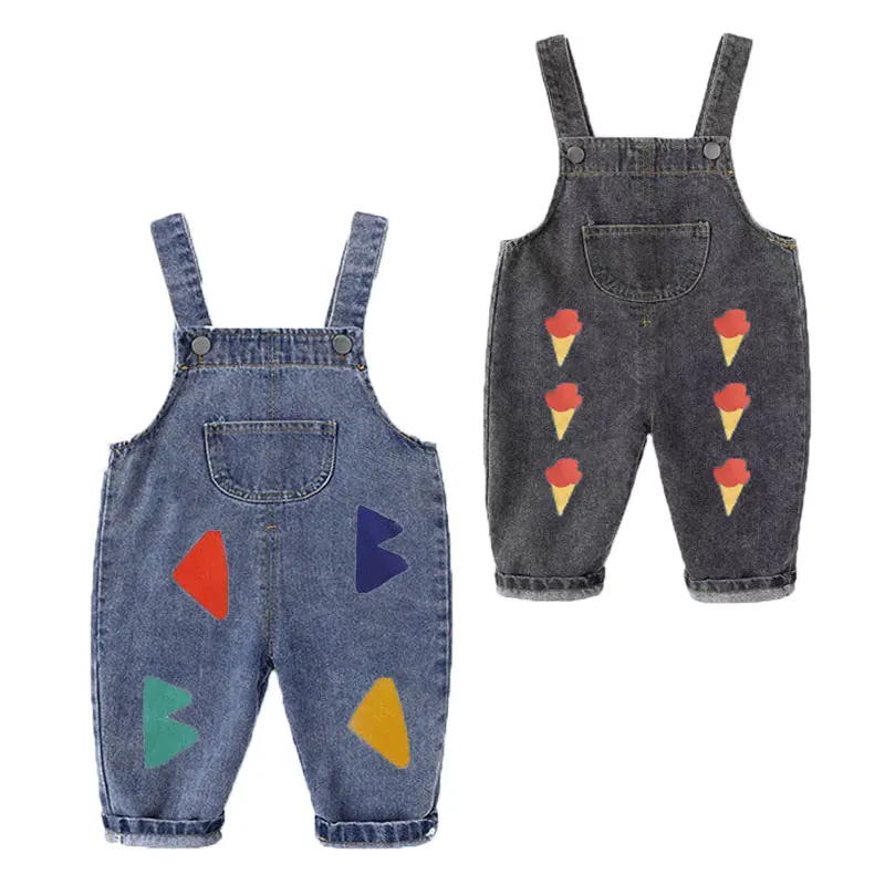 Spring Autumn Winter Overalls for Baby Boys Girls Jumpsuits Children Denim Overalls Jeans for Kids Fashion Toddler Clothing