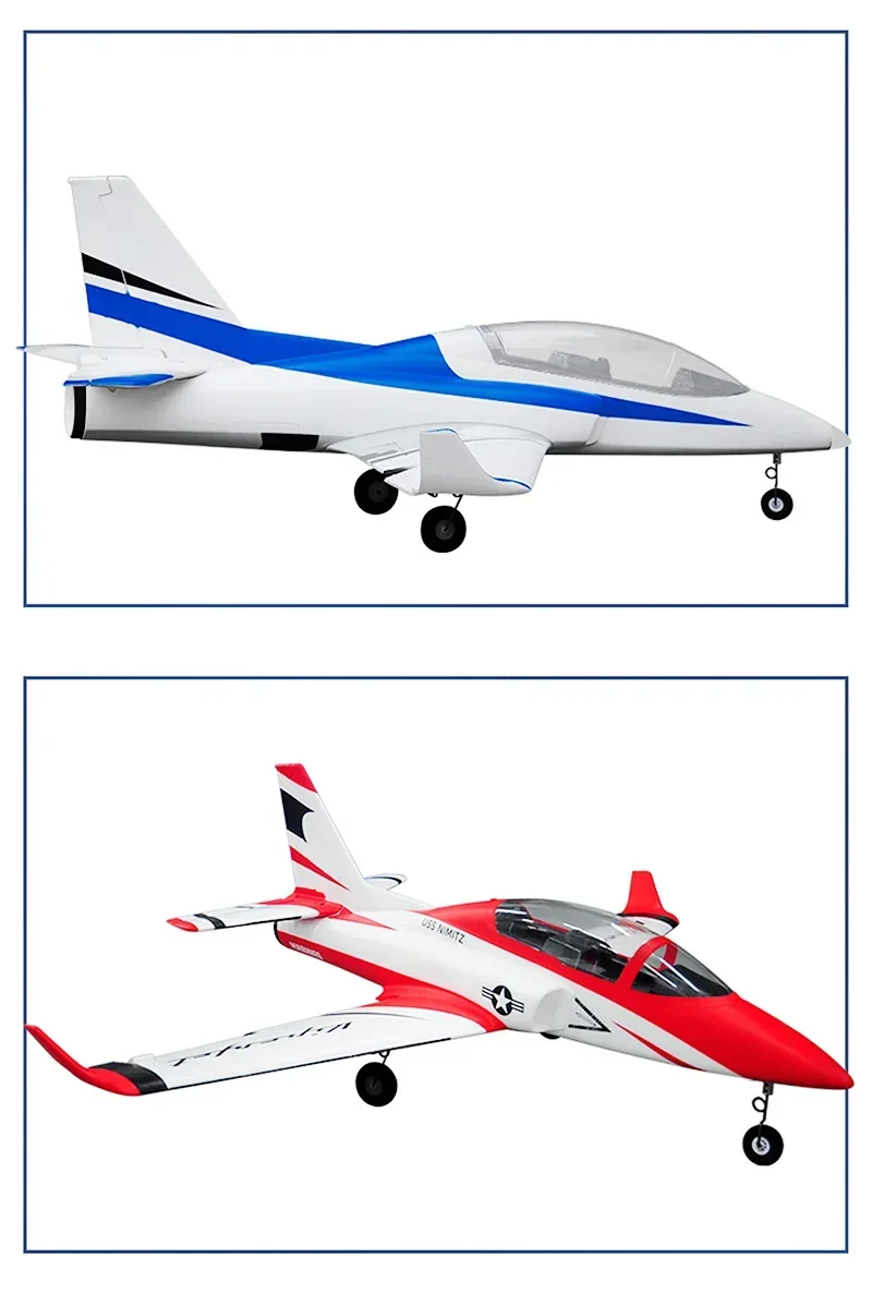 Avion radiocommandé souterrains RC Viper 64mm, envergure 1000mm, aile partenaire, Eelectric, mousse EPO, kit d'avion ARF PNP