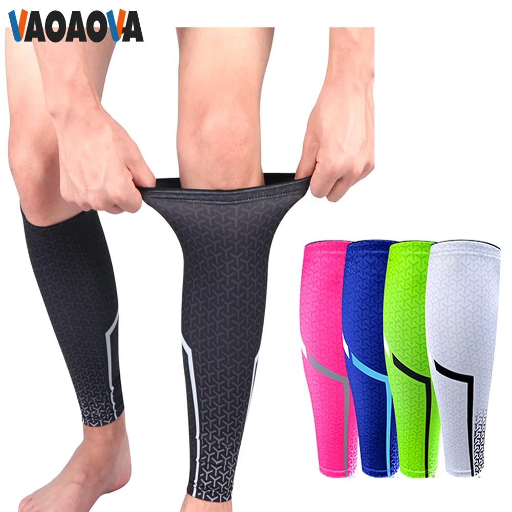 1Pair Calf Compression Sleeves Shin Splints Leg Warmers Basketball Gym Running Football Cycling Breathable Sport Equipment Socks