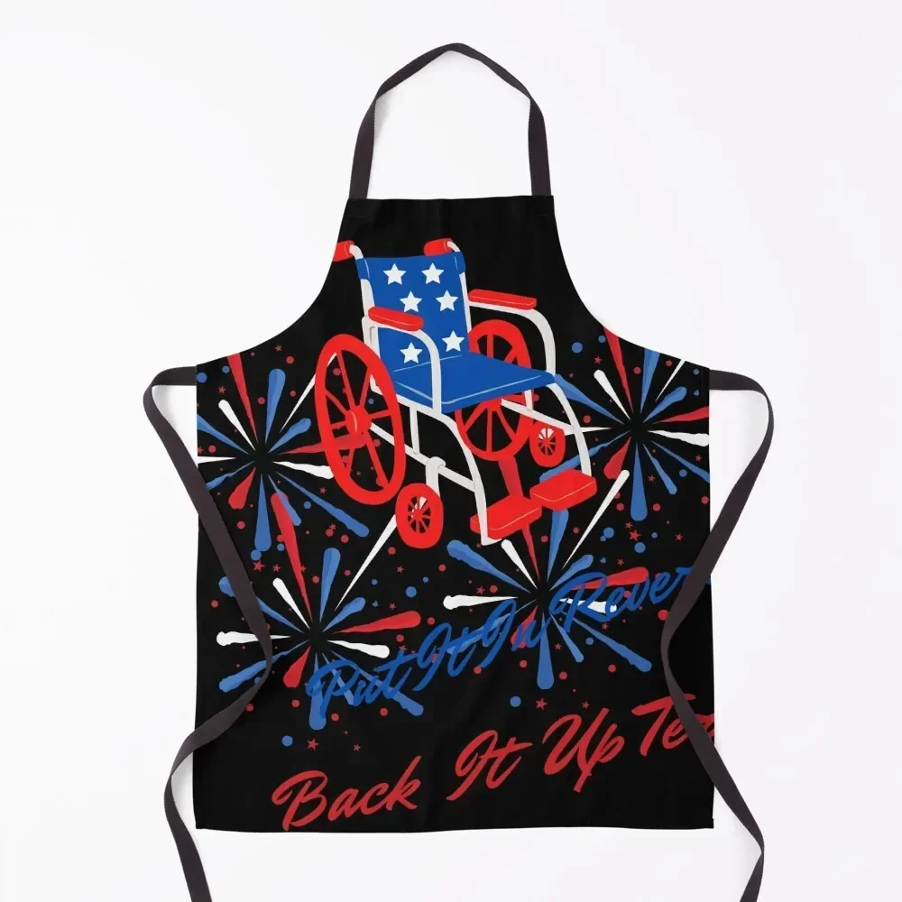 

Back Up Terry Put It In Reverse Apron household woman Dress esthetician men's barbecue Apron