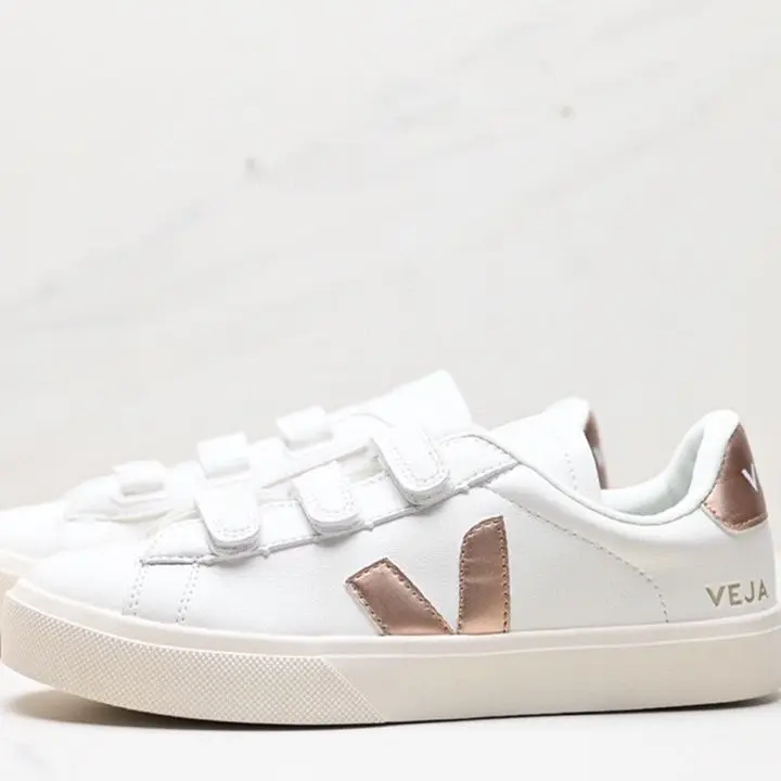 2025 VEJA Retro V-Shaped Men Women Skateboarding Shoes Unisex VJ France Genuine Leather None-Slip V10 Flat Light Walk Sneakers