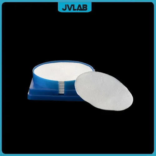 Papel de filtro de fibra de vidrio Membrana de filtro GF superfina Diámetro de membrana de polvo 47 mm Diámetro del orificio 0,22/0,45/1,6/3/5 micras