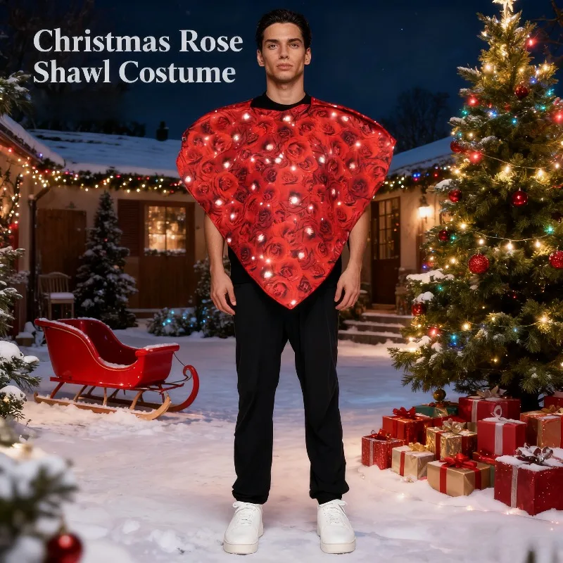 

Костюм Qixi на День святого Валентина, подарок, роза Купидон, фестиваль с сердечком любви, наряд для ролевых игр