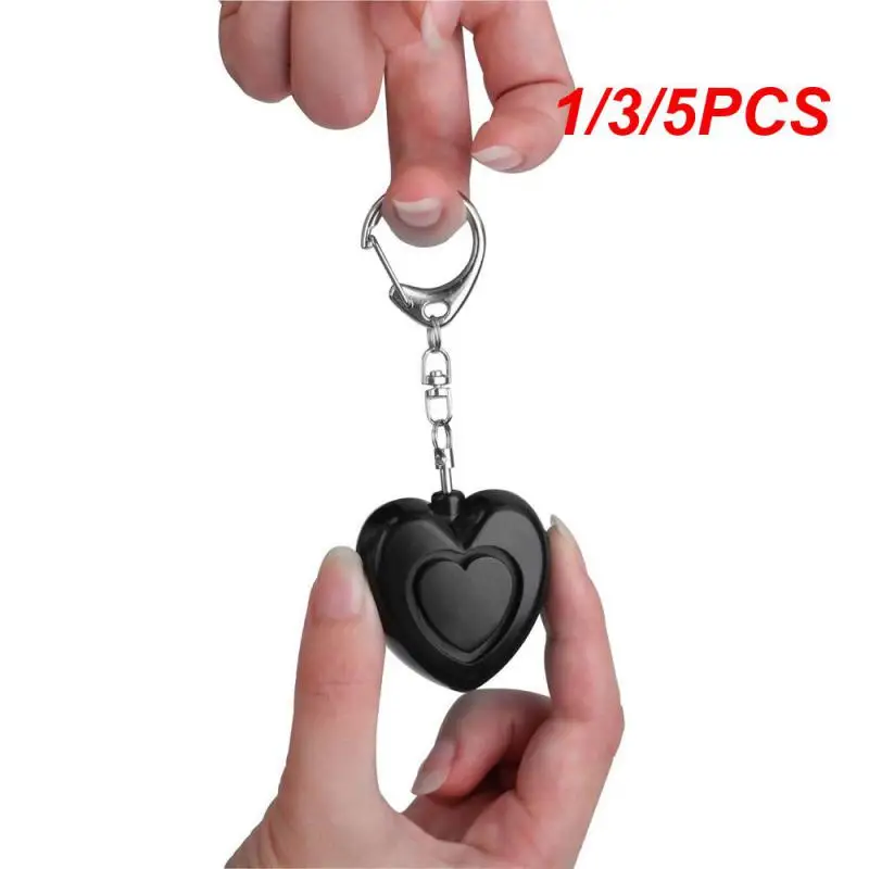 

1/3/5PCS Portable Emergency Girl Women Security Alarms Self-Defense 130 DB Decibels with LED Light Safety Key Chain Pedant