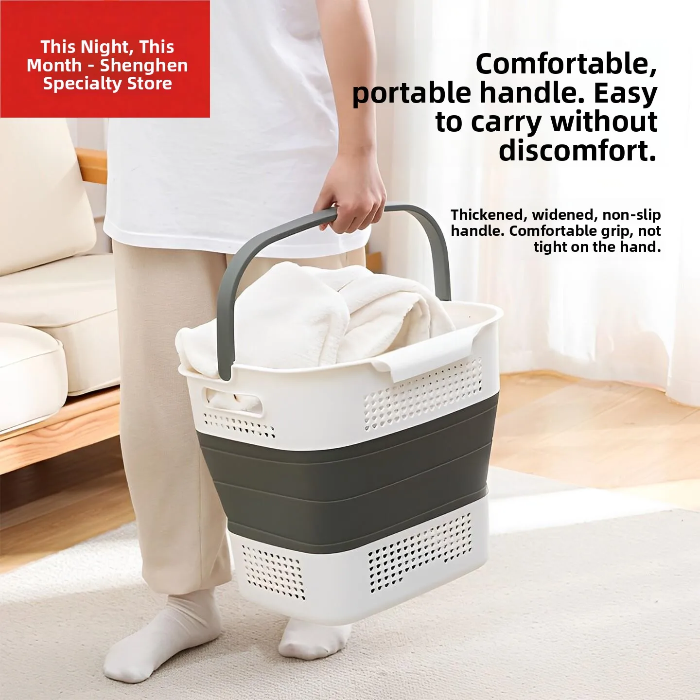 home-use-laundry-basket-bath-room-dirty-clothes-sorting-basket-foldable-net-type-bathroom-essential-style-nordic-design