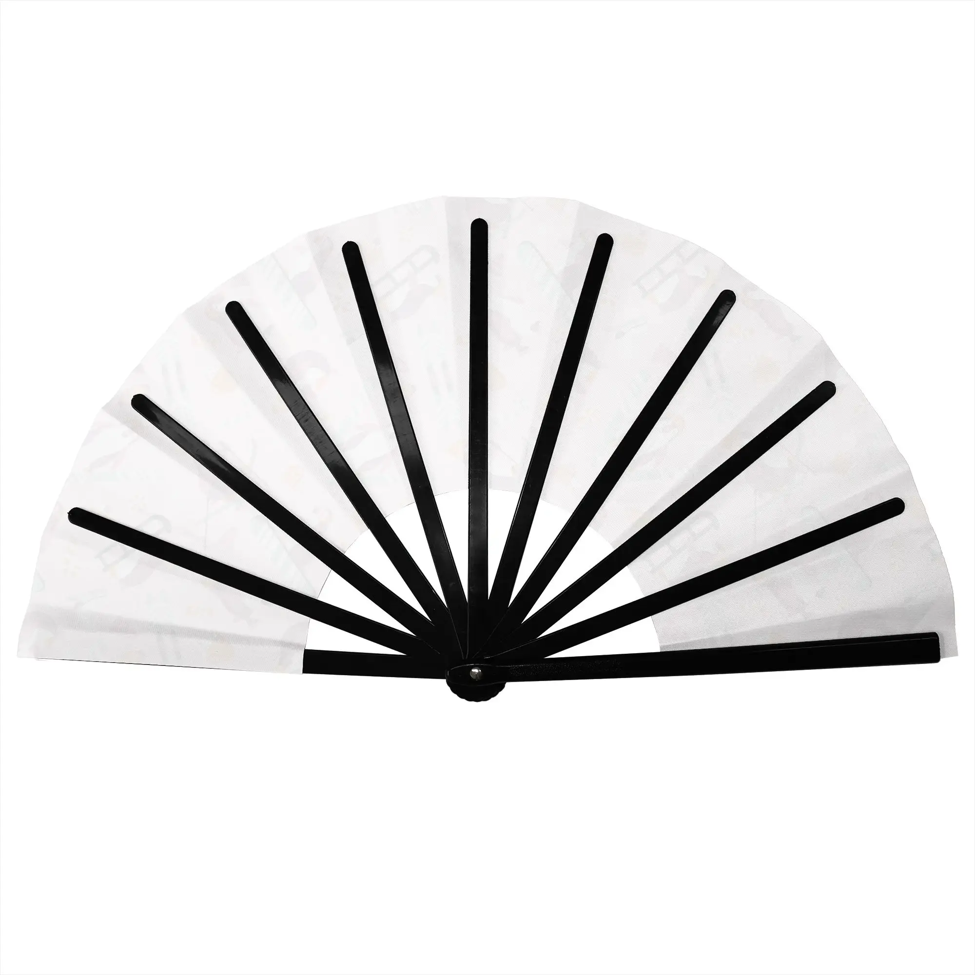 Penguins Pink Purple And Green  Hand Fan Promotional Gift  Winter Sports   Durable Folding Fans Creative Bulk Pack Fan