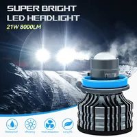 Laser Lens H7 Led Fog Light Bulb H11 Led Fog Lamp H8 H9 9005 HB3 9006 HB4 CSP 6000K Turbo Fog Light Headlight for Car 12V 24V