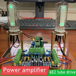 6E2 tube płyta sterownicza zestaw fluorescencyjny wskaźnik poziomu napęd wzmacniacz wskaźnik głośności przedwzmacniacz DIY moc dźwięku Pre amp