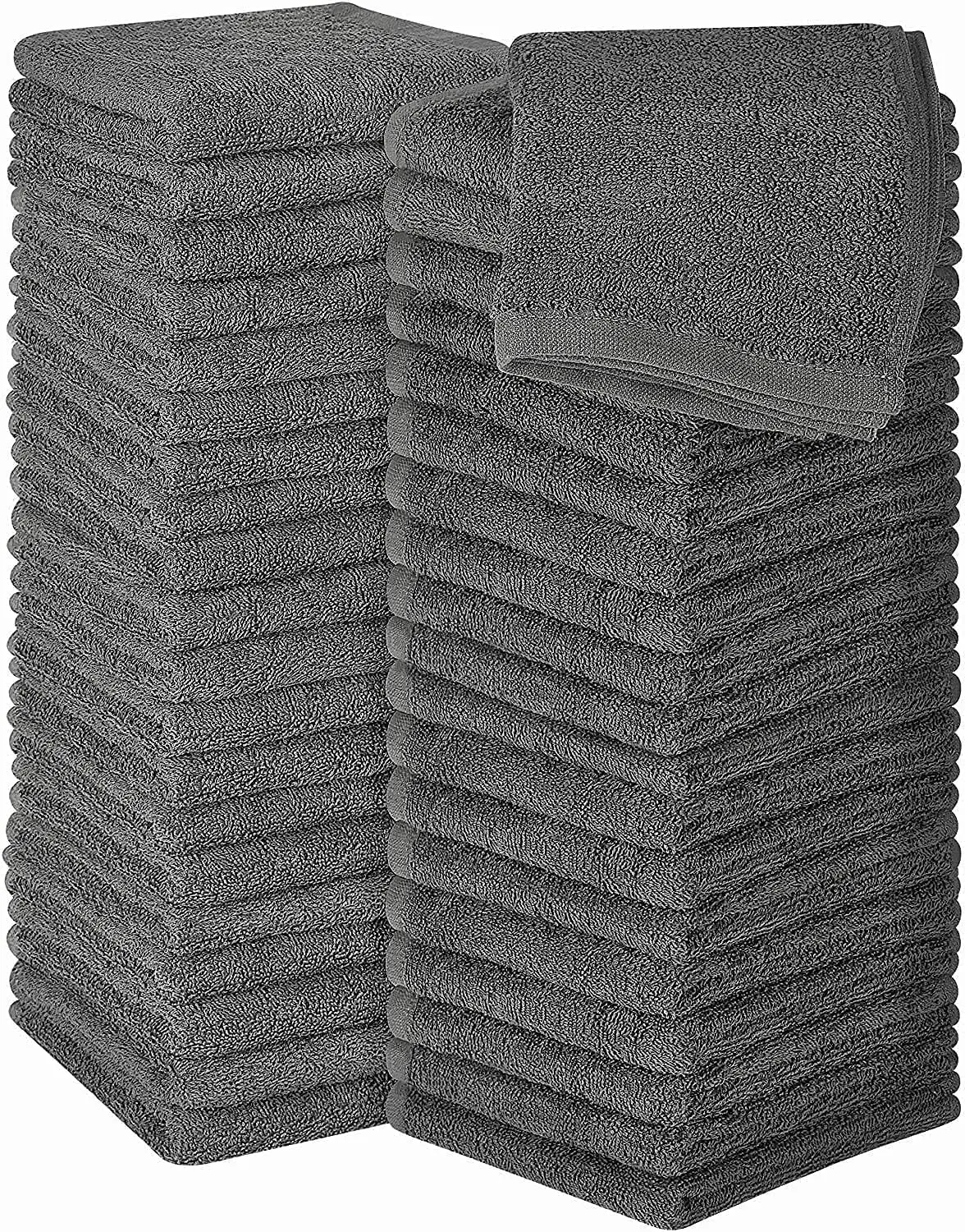 

12' x 12' Soft Cotton Washcloths, Set of 48