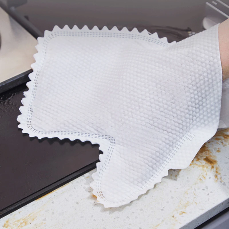 10-100Pairs Dust Removal Gloves Wet Dry Reusable Microfiber Cleaning Gloves for Kitchen Bathroom Car Window Furniture Home