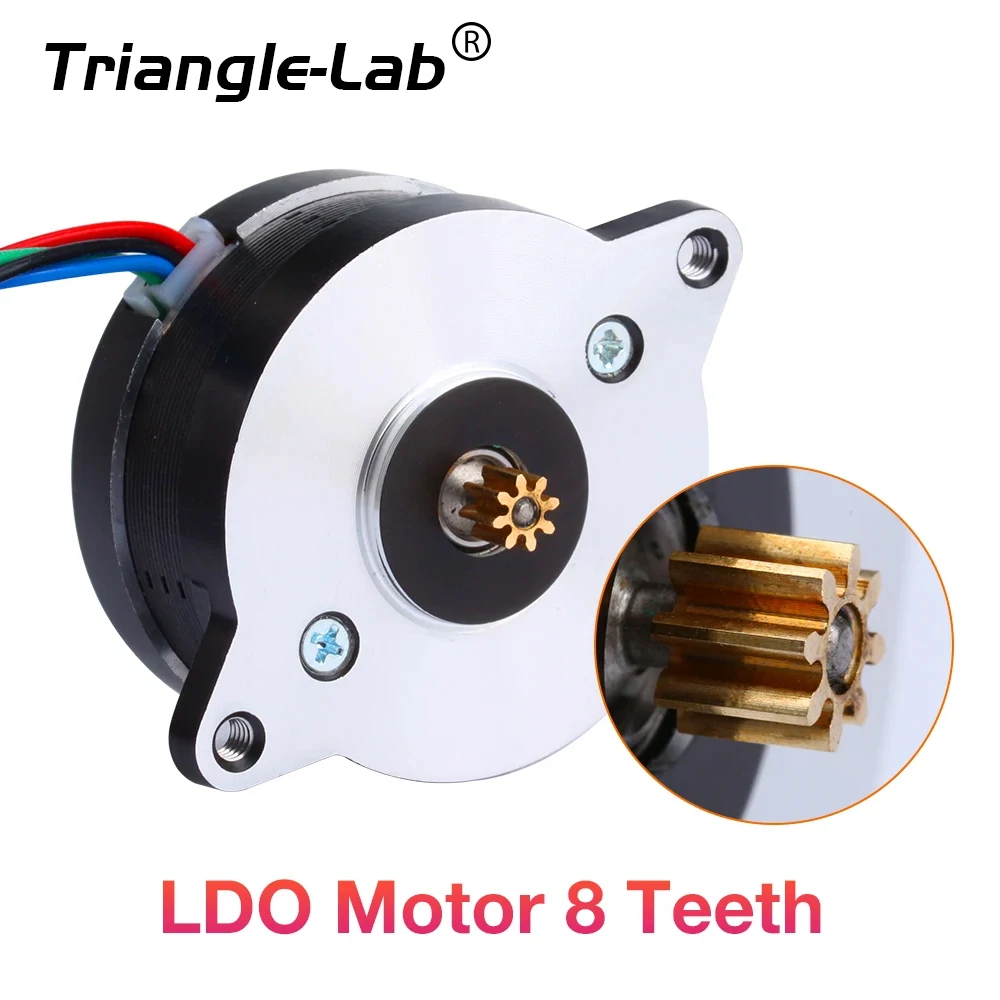 R Trianglelab LDO NEMA14 Motor 8T LDO-36STH20-1004AHG High Temperature For TBG TBGS TBG-AIR Sherpa DDE 3D Printer