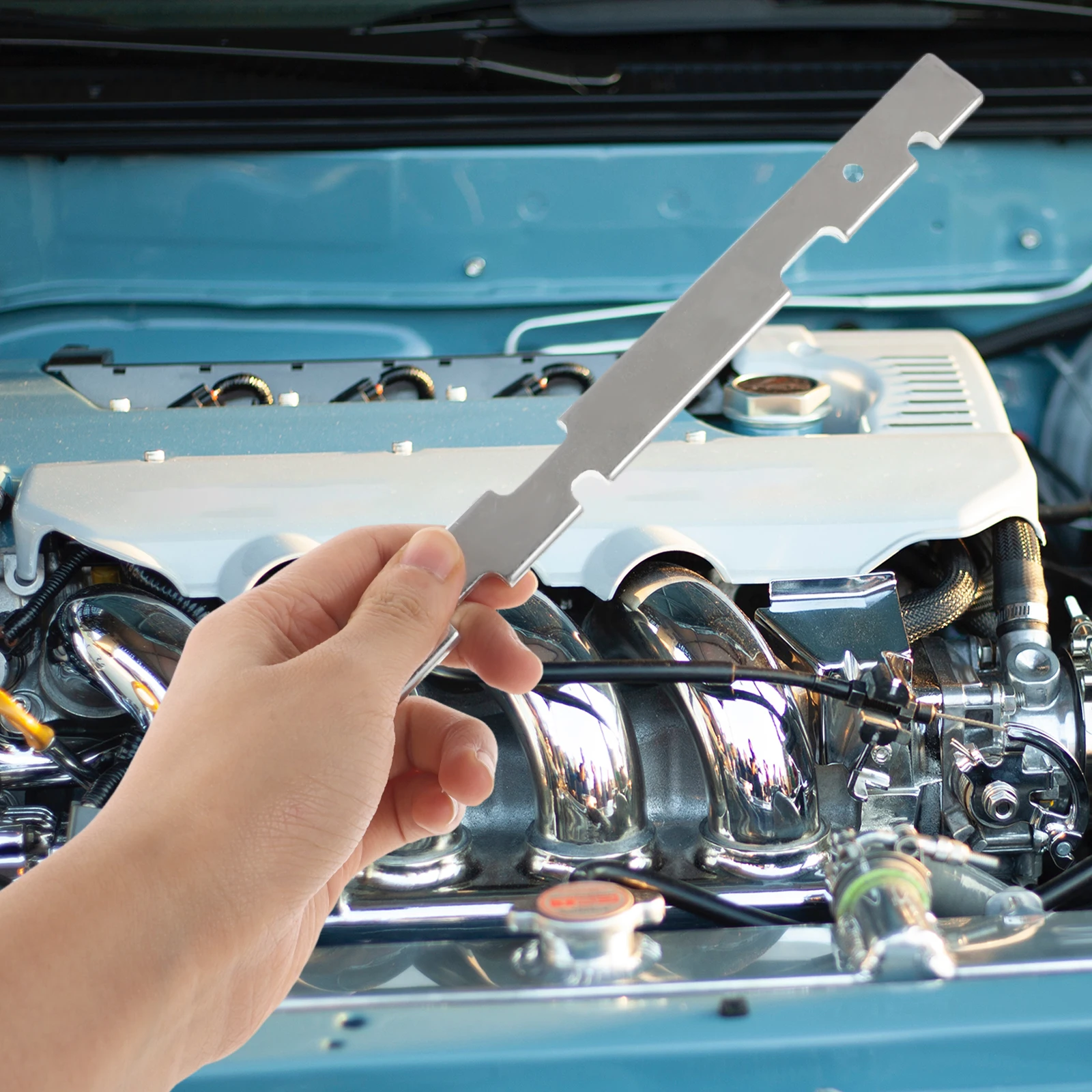 1 set 1 Set Engine Timing Crankshaft Locking Tool Set Camshaft Alignment Tool Kit Timing Locking Device Durable Steel Automotive