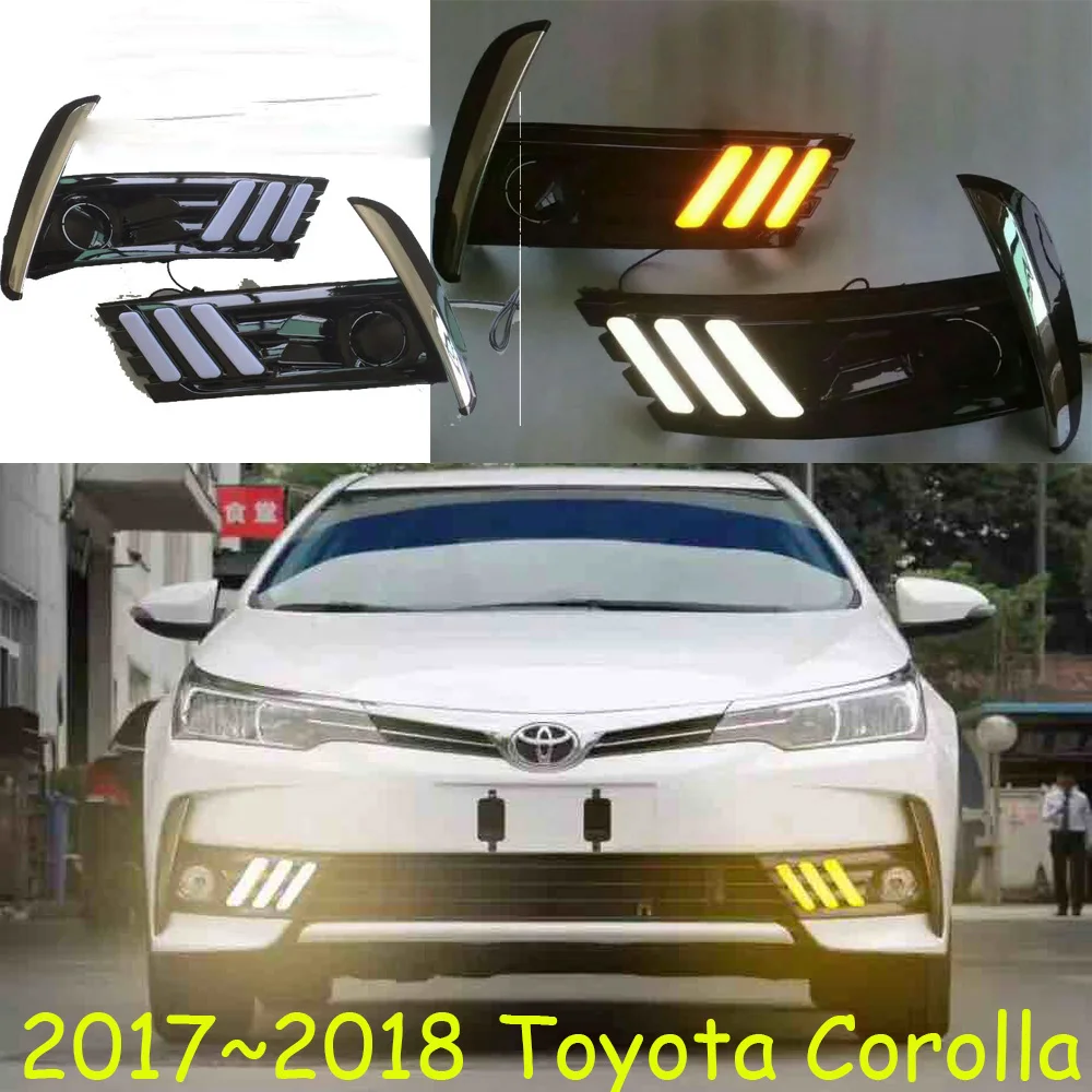 LED,2017~2018 Corolla daytime Light,Sport,Corolla fog light,Corolla headlight;vios,corolla,camry,Hiace,tundra,sienna,yaris