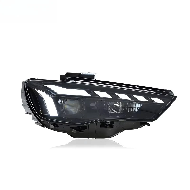 -For 2013-2019 A3 Upgraded Full LED Headlight Assembly DRL Sequential Turn Signal Projector Lens*
