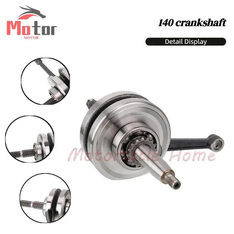 

Reliable Motorcycle Crank Shaft for YX 140 140cc 1P56FMJ W063 Engine – Compatible with Kayo Bse SSR SDG GPX Dirt Pit Bike