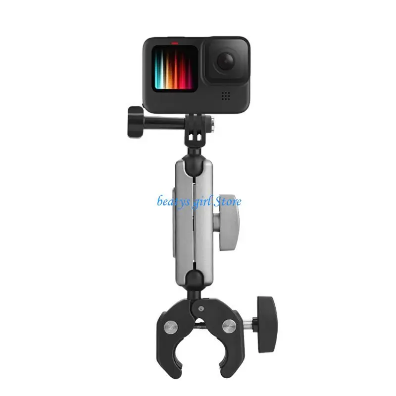 

C7AB Secure and Stable Motorcycle Camera Mount Multifunctional Fixed Bracket Nonslip