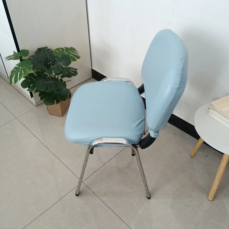 

Leather Split Chair PU Cover Elastic Removable Waterproof Dining Chair Dustproof Case Office Home Slipcovers Seat Protector New