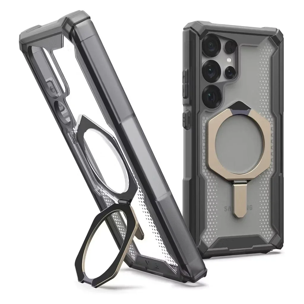 

Plasma XTE Pro Magnetic Kickstand Case for Samsung Galaxy S25 Ultra Plus S24 S23 Shockproof MagSafe Rugged Armor Cover