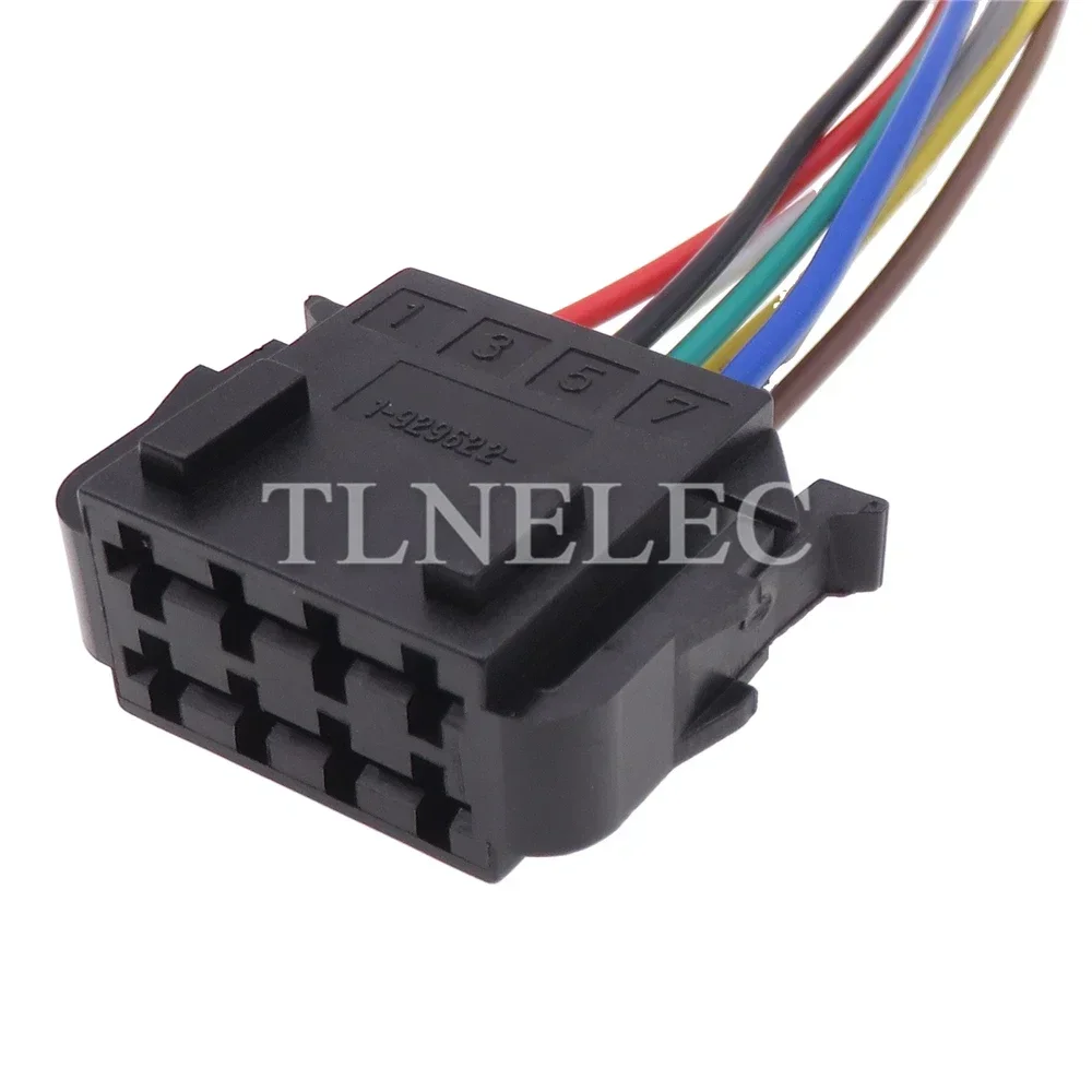 8 Pin Way Auto Wire Cable Unsealed Socket With Wires Car Wiring Terminal Connectors For VW 191972734 191972724