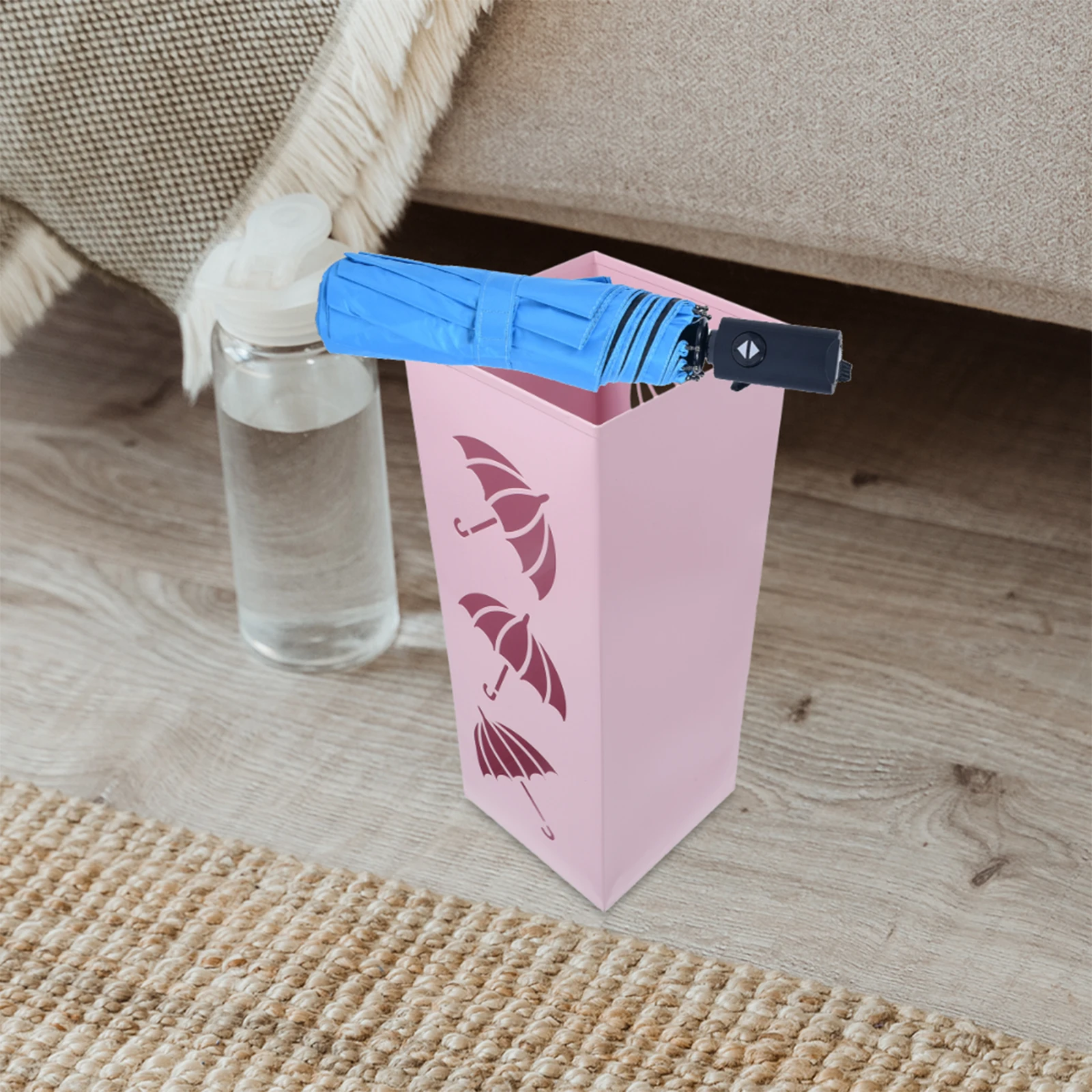 

Umbrella Bucket Metal Iron Umbrella Walking Stick ganizer Holder Iron Rack Storage ganizer Home Entryway Walking Stick