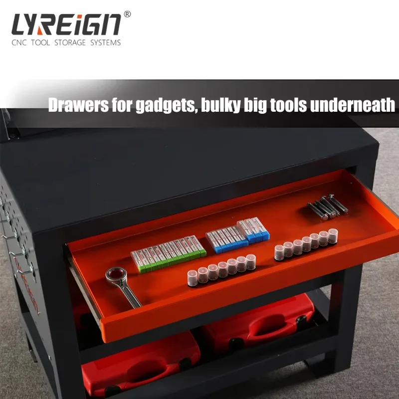 RGT-SDTB2C Maifix CNC Cabinet Storage Boxes Tools Trolley Professional Tool Set Workbench Tool Cabinet