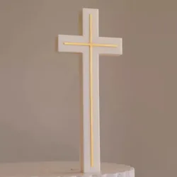 13 Inch Oversized Cross Candle Silicone Mold DIY Handmade Soy Wax Candle Plaster Molds Home Decor Gift Wax Tools