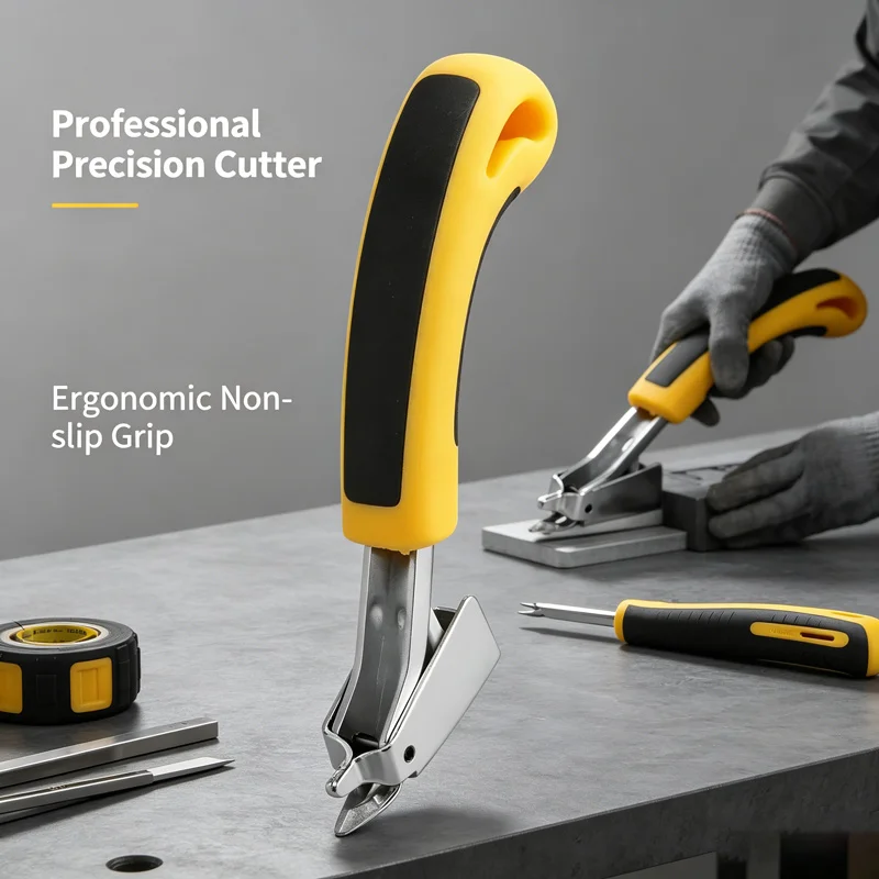 Ergonomic Grip Staple Remover Portable Metal Jaw Staple Puller For Paper Carton Wooden Furniture Staple Taking Out Work