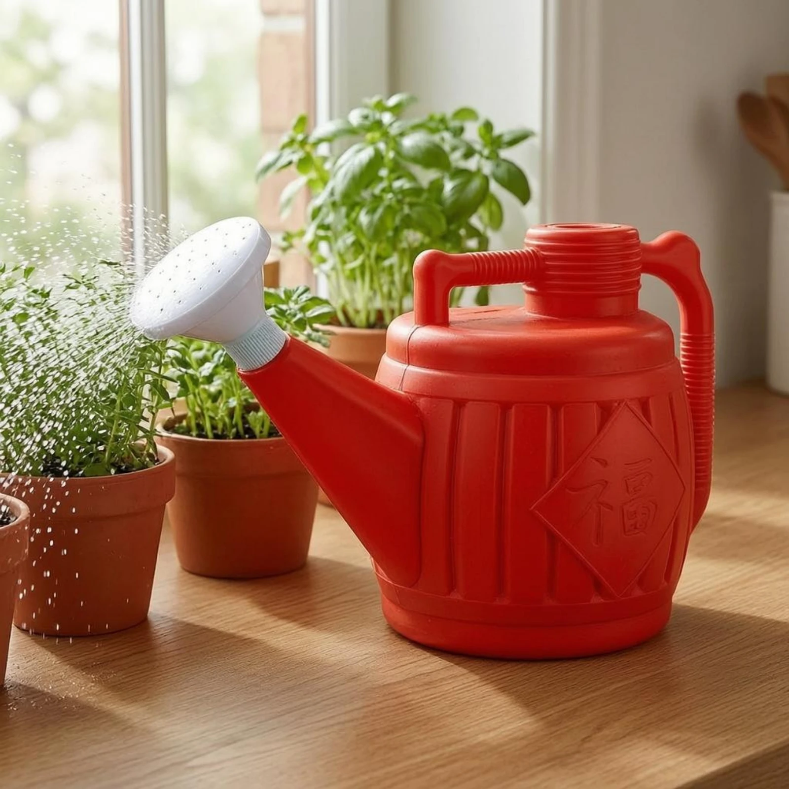 Regadera de plástico sin tapa - Gardening Tools Long reseña y precio