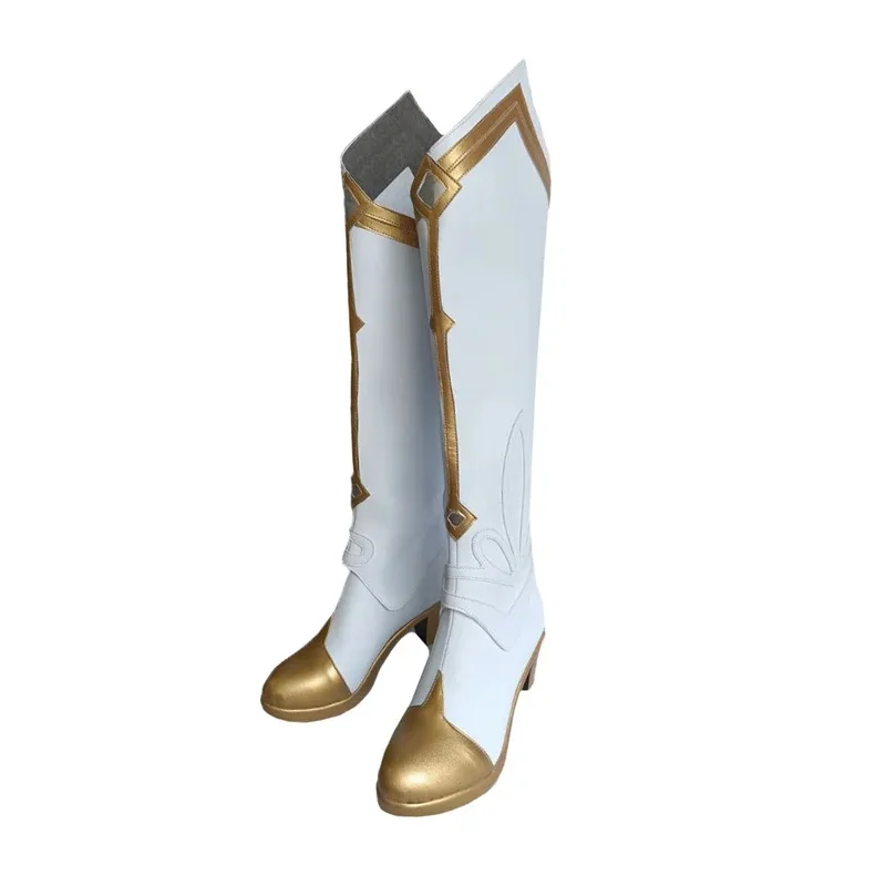 

CyNEW Game Genshin Impact Player Original Version Cosplay Shoes Traveler Lumine Fancy Boots Custom-made