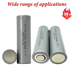 SUYIJIA 3.7V 21700 5000mAh Rechargeable Lithium-ion High Power Battery Suitable for Energy Storage Battery Solar System LED