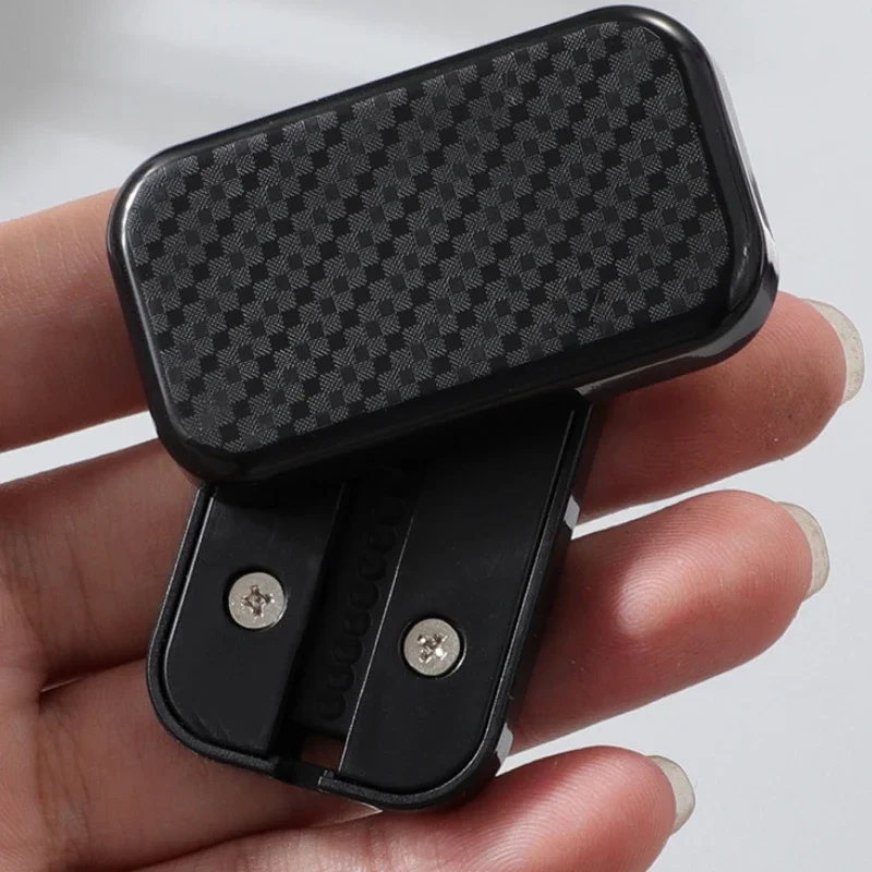 Tarjeta de empuje magnética, juguete antiestrés, Mini deslizador mecánico con placa de empuje, Spinner de monedas EDC, alivio del estrés para adultos y niños, herramienta para TDAH