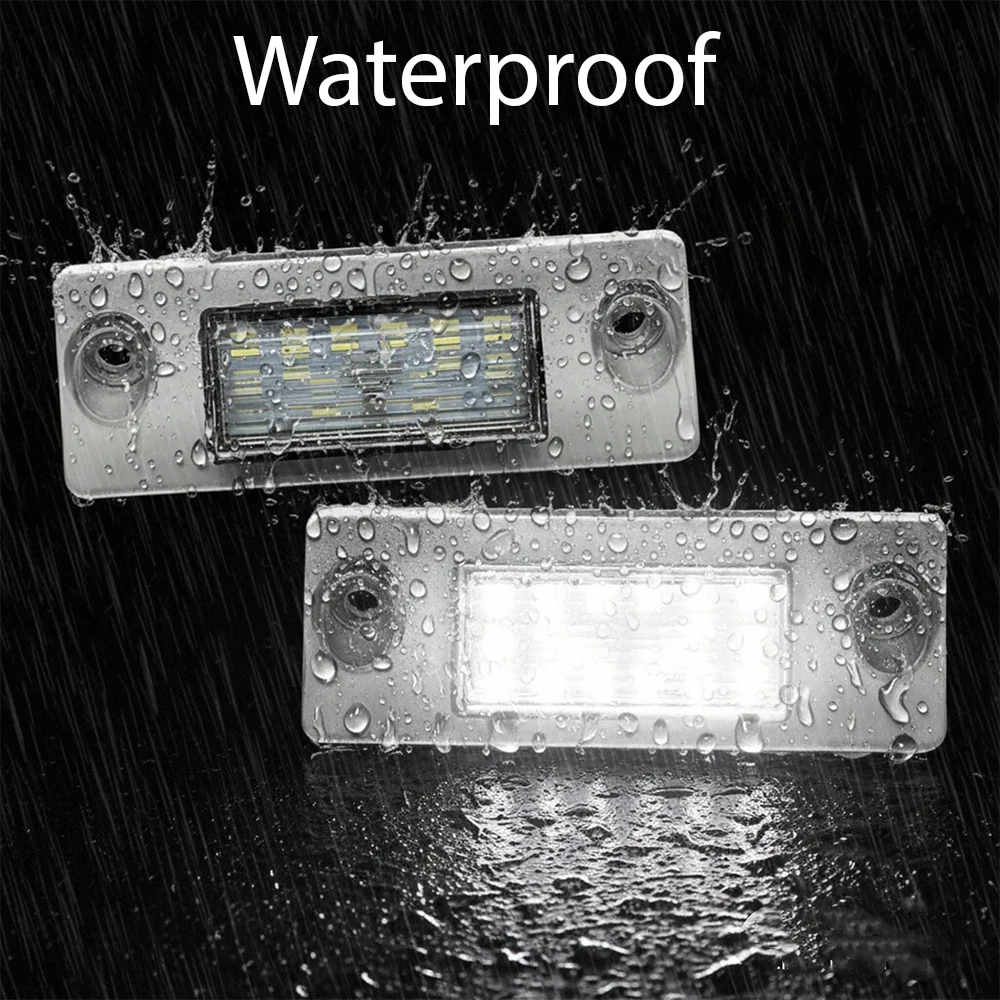

2 pcs LED License Plate Light 8D9943021 For Audi A3 S3 Sportback A4 B5 S4 Avant S5 B5