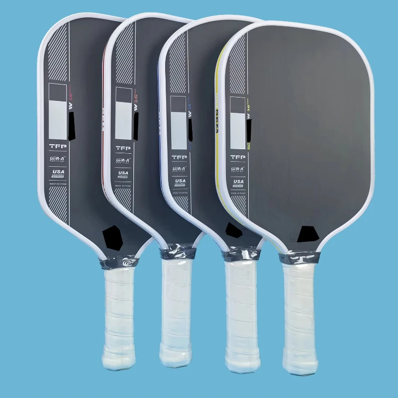 

Pro IV TFP Пенопласт 14 мм 16 мм Толщина GEN4 Углеродное волокно Pickleball Paddle Термоформованные шариковые весла GEN4