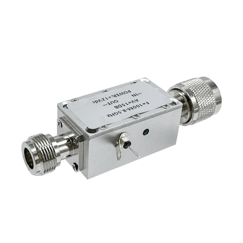 AMPLIFICADOR DE señal Rf portátil, dispositivo multifuncional de poco ruido, conveniente, de Metal, LNA, 1 piezas, 100MHZ a 8,5 MHZ